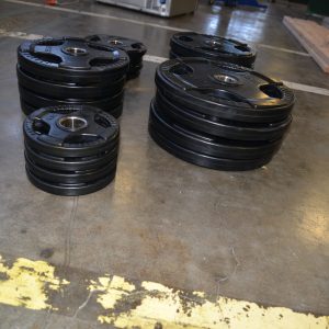 4 Grip Rubber Plates (240 Pound Set)
