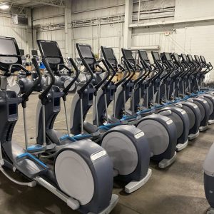 Precor Package-(25) EFX 885 Ellipticals P82 Console For Sale